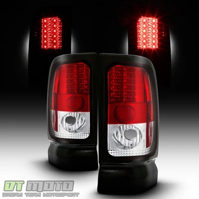 94-01 Dodge Ram Pickup LED Rendimiento Rojo Claro Luces Traseras Lámpara Izquierda+Derecha Foto 1 de 4