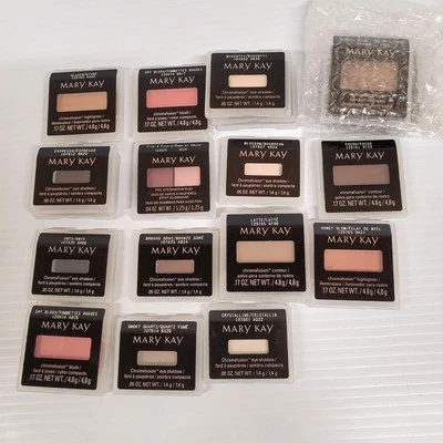 Mary Kay Lot 20 Chromafusion Eye Shadow Blush Contour Bronzer Highlighter New - Image 1 of 4