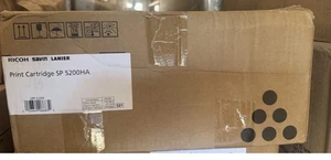 Ricoh 406683 SP 5200HA Schwarz Tonerkassette Original Neu OEM Versiegelt Verpackt - Bild 1 von 1