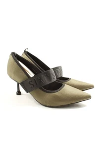 SIXTYSEVEN Zapatos de punta Mujeres Tacones Talla EU 36 caqui-negro - Imagen 1 de 5