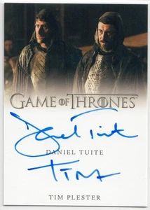 Juego de Tronos Serie Completa - Daniel Tuite / Tim Plester - Tarjeta Automática Doble - Imagen 1 de 2