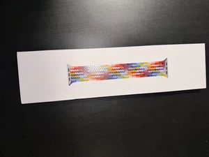 Original Apple 42mm Geflochtenes Solo Loop Band in Pride Edition Größe 6 Selten - Bild 1 von 2