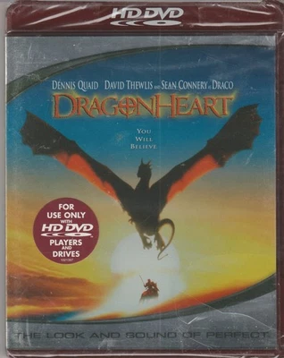 "СЕРДЦЕ ДРАКОНА" В ЗАВОДСКОЙ УПАКОВКЕ НОВЫЙ HD DVD 1996, 2007 DENNIS QUAID - Изображение 1 из 2
