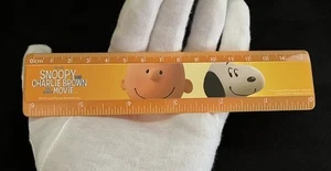 "Regla de 6"" Snoopy y Charlie Brown de la película de los Peanuts 2015" - Imagen 1 de 7