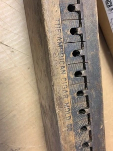 VINTAGE THE AMERICAN CIGAR MOLD CO. CINN. ZIGARRENFORMPRESSE FÜR 20 ZIGARREN - Bild 1 von 3
