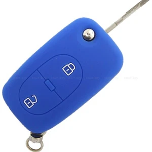 Custodia protettiva chiave auto per Audi A2 8Z0 A3 8L A4 8E B5 B6 8H7 A6 C4 C5 - Foto 1 di 4