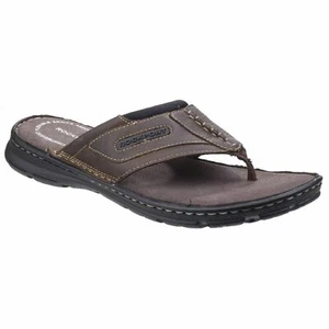 Chanclas/mulas Rockport Darwyn - para hombre - marrón - talla 7 - nuevas en caja - Imagen 1 de 12