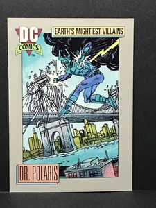 1992 Impel DC Comics Cosmic #93 Dr. Polaris trading card - Picture 1 of 2