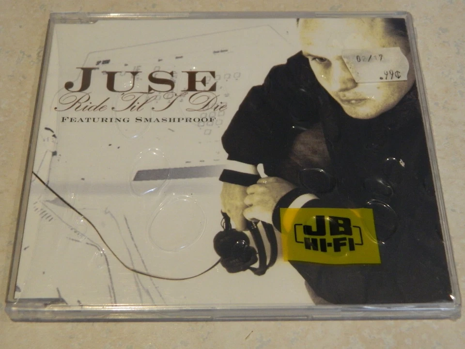 Juse Ride Til I Die CD single [Brand New - still in plastic] {very rare} - Image 1 of 1