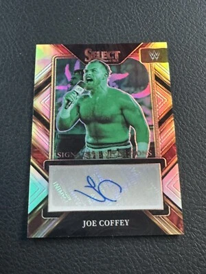 Joe Coffey 2023 Select WWE Signature Selections Silver AUTO Prizm #SL-JCF - Image 1 of 2