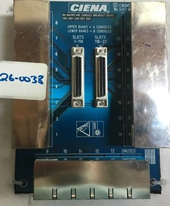 CIENA R4 BACKPLANE Console Breakout BOARD 2 Slots - Picture 1 of 1
