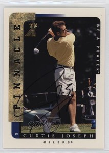 1996-97 Pinnacle Be A Player Auto Curtis Joseph #206 Auto