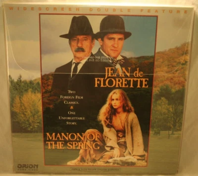 Laserdisc l * Jean de Florette/Manon of the Spring * Widescreen Double Feature - Image 1 of 2