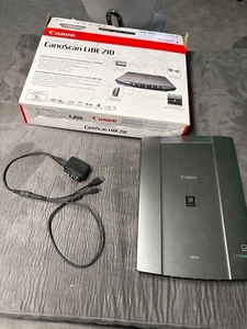 Canon CanoScan LiDE 210 USB Color Image Flatbed Scanner w/USB Power Cord - Picture 1 of 6