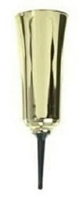 DIY Cemetery Vase GOLD Metallic Plastic - Image 1 of 4