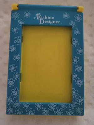 Toy Fashion Designer, 1992, Blue, Yellow, Lanard Toys, Drawer, includes Plates  - Image 1 of 4
