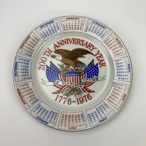 Bicentennial USA Plate Vintage 200th Anniversary 1776-1976 - Picture 1 of 10