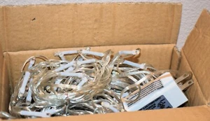 The Lakeside Collection LED Hanging Icicle Curtain Lights - 2 Boxes - (10) Ft - Picture 1 of 4