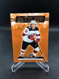 2023-24 Upper Deck Series 2 Orange Dazzlers #DZ-72 Dawson Mercer - Picture 1 of 2