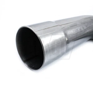 Flared Stainless Steel Mandrel Bend 1.75" 45mm 1.5D Expanded Tube 1.5mm Wall - Picture 1 of 5