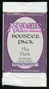 MTG Magic the Gathering The Dark Booster Pack 1994 nuovo/sigillato - Foto 1 di 3