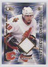 2003 Pacific Heads Up Authentic Game-Worn Jersey Matthew Lombardi #6 Rookie RC