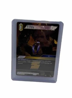 Titan EX #8-077C Final Fantasy Opus VIII Final Fantasy XI - Image 1 of 2
