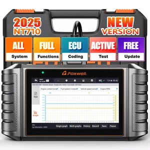 FOXWELL NT710 for NISSAN Bidirectional Car OBD2 Scanner Diagnostic E-CU Coding - Picture 1 of 17