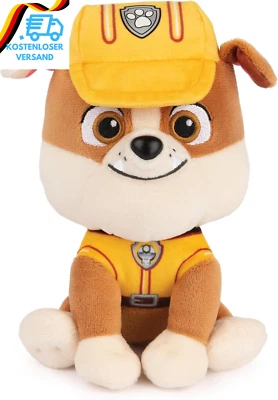 BESUCHE DEN GUND-STORE GUND PAW Patrol Rubble Plüschtier, 15 Cm - Hochwertiges Kuscheltier Für Fans Der