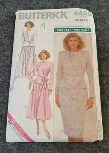 Butterick Sewing Pattern MISSES TOP & SKIRT #4459 Sizes 18-20-22 UNCUT - Picture 1 of 2