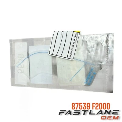 Protector de piedra izquierdo Hyundai Elantra 2017-2020 nuevo OEM 87539 F2000 Foto 1 de 4