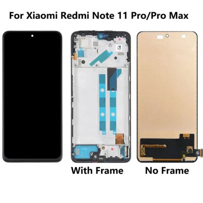 LCD Display Touch Screen Digitizer Assembly For Xiaomi Redmi Note 11 Pro/Max SEU - Image 1 of 4