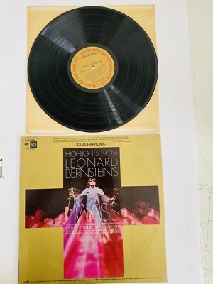 Highlights From LEONARD BERNSTEIN’S MASS LP Quadraphonic Audiophile - Image 1 of 2