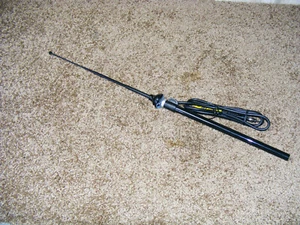 Antenne Teleskopantenne SCHWARZ VW Golf 1 2 GTI Jetta Scirocco GLI Cabrio Passat - Picture 1 of 2