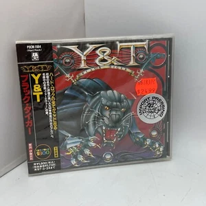 Y & T Black Tiger 1995 CD Reissue Japan Sealed w/ Obi Strip NO Saw Cuts - Picture 1 of 2
