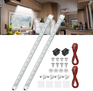 2pcs Enclosed Trailer Lights, 12v Interior LED Light Bar 48 Leds Light - Picture 1 of 6