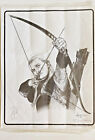 Dale Adkins sketch art Lord Of The Rings  Legolas Drawing elven poster drawing