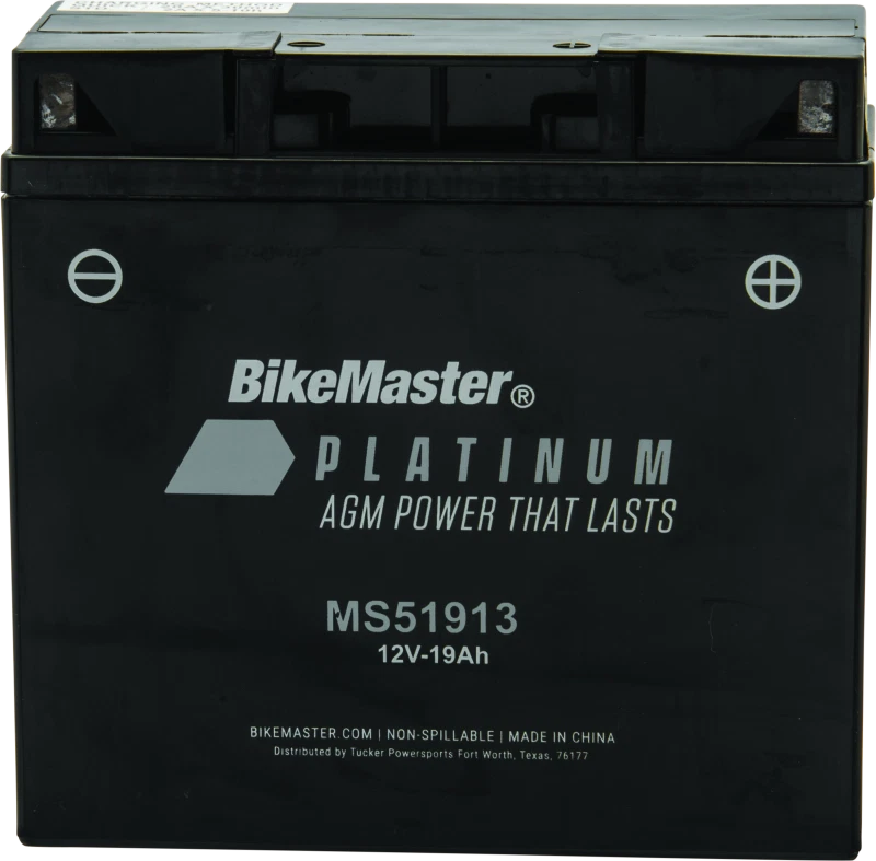 BikeMaster AGM Battery MS51913 * Fits BMW R60/5, R75/5, R80G/S & R65LS - Image 1 of 1