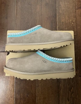 UGG Tasman II Womens Mule Slipper Caribou Sapphire Ice Womens Size 8 New IN HAND - Image 1 of 4