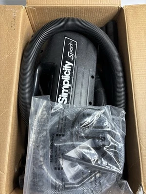 Simplicity Sport S100 Compact Canister Vacuum Cleaner + Hose Tools Attachments - Image 1 of 4