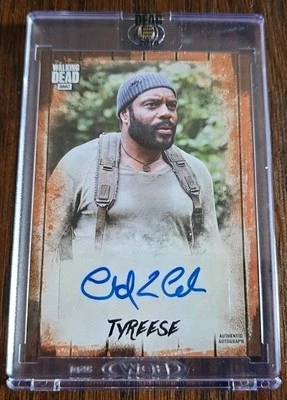 COLECCIÓN DE AUTÓGRAFOS WALKING DEAD Chad Coleman / Tyreese #'d 26/50 A-CCA Foto 1 de 2