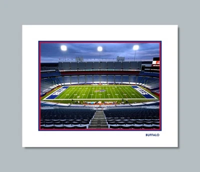 Imagen fotográfica de estadio Highmark Buffalo Bills impresión de fútbol 8x10 11x14 16x20 SC1 Foto 1 de 4
