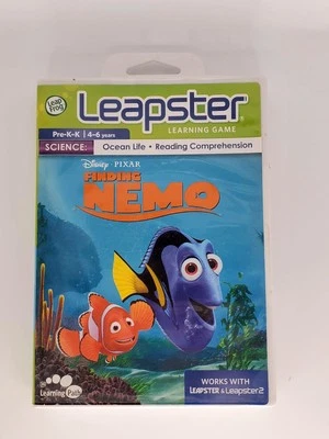 Leapster Finding Nemo Educational Game  Cartridge Ages 4+ - Image 1 of 4
