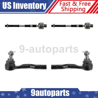 4pcs Outer & Inner Left Right Steering Tie Rod End For 2003-2008 INFINITI FX35 - Image 1 of 4