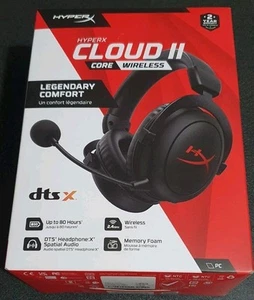 HyperX Cloud 2 Wireless PC Gaming Headset Black - Picture 1 of 5