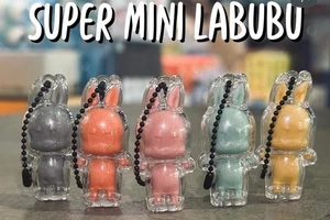 How2work x Designercon Blind Surprise Super Mini Labubu Keychain 1.5 Inch New - Picture 1 of 3