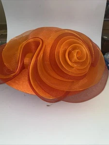 Mr. HI’s 80er Vintage Mr. Hi’s Orange Hut Derby Glam breite Krempe - Bild 1 von 5