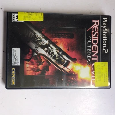 Resident Evil Outbreak PS2 CIB - Game Disc, Manual, Registration Card Included - Image 1 of 4