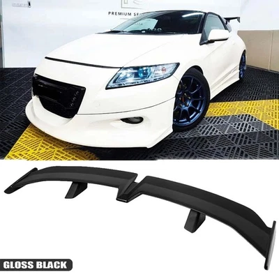 For Honda CR-Z 2011-16 55"Rear Trunk Spoiler PRO Racing Rear GT Wing Gloss Black - Image 1 of 4