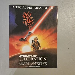 CELEBRACIÓN DE STAR WARS 1999 Guía Oficial del Programa Denver Colorado Darth Maul - Imagen 1 de 6
